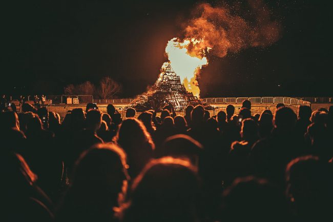 ally pally bonfire