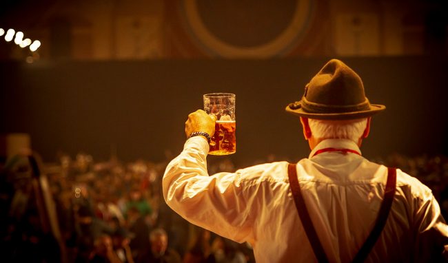 beer and fireworks at ally pally