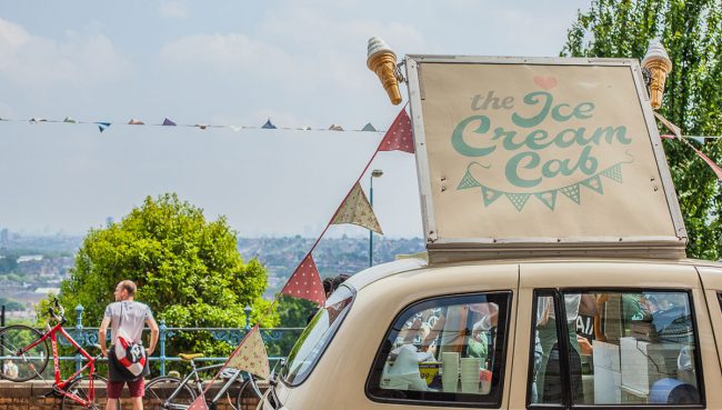 Ice Cream Cab Ally Pally