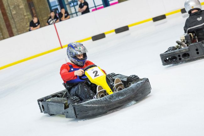 Karting on Ice