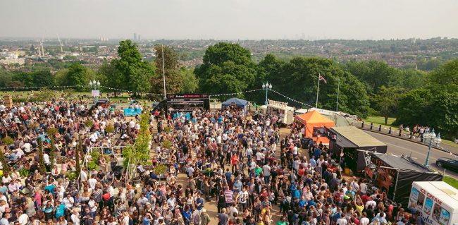 grete fete at ally pally