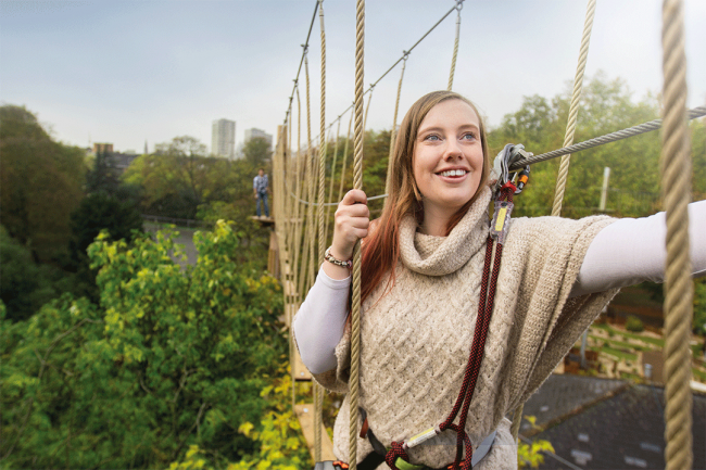 Go Ape at Ally Pally