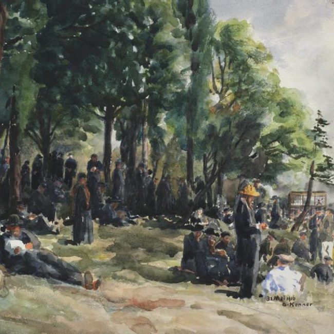 Internees Alexandra Palace