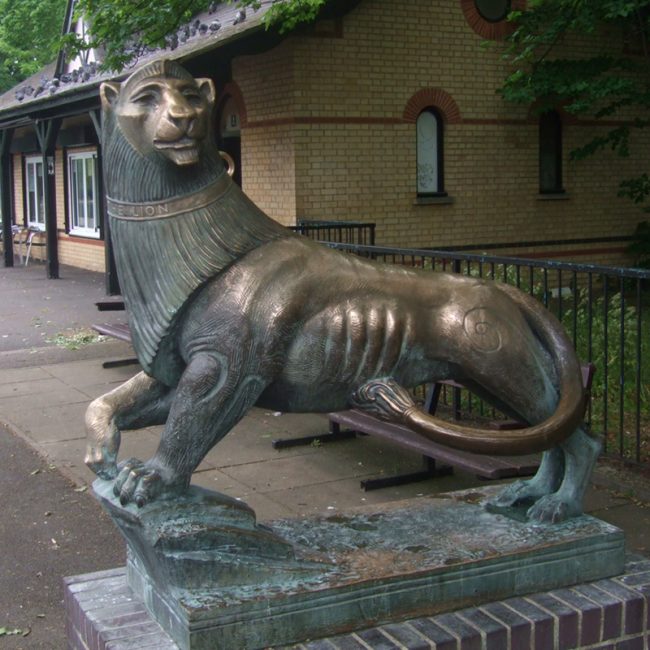 Leo the Lion at Ally Pally