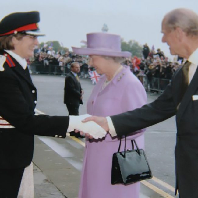 Queen Elizabeth and Price Philip 6 June 2002 at Alexandra Palace