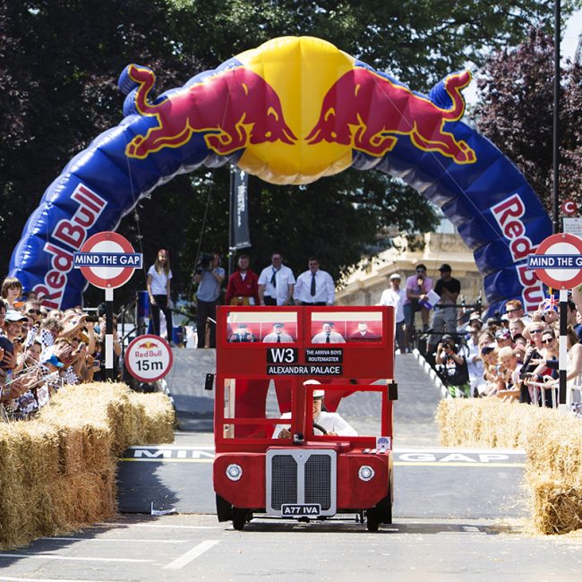Red Bull Soapbox Race at Alexandra Palace in London UK July 14th 2013