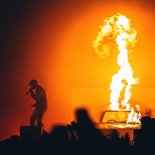 Skepta at Ally Pally