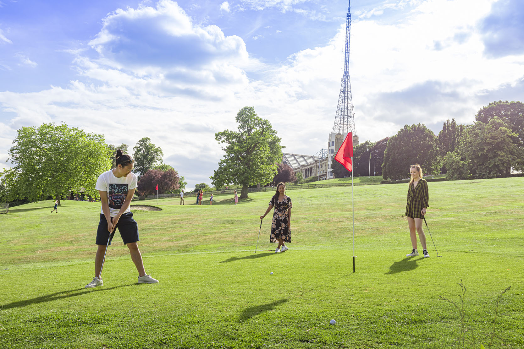 Pitch & Putt in London at Alexandra Palace, Golf with Panoramic Views