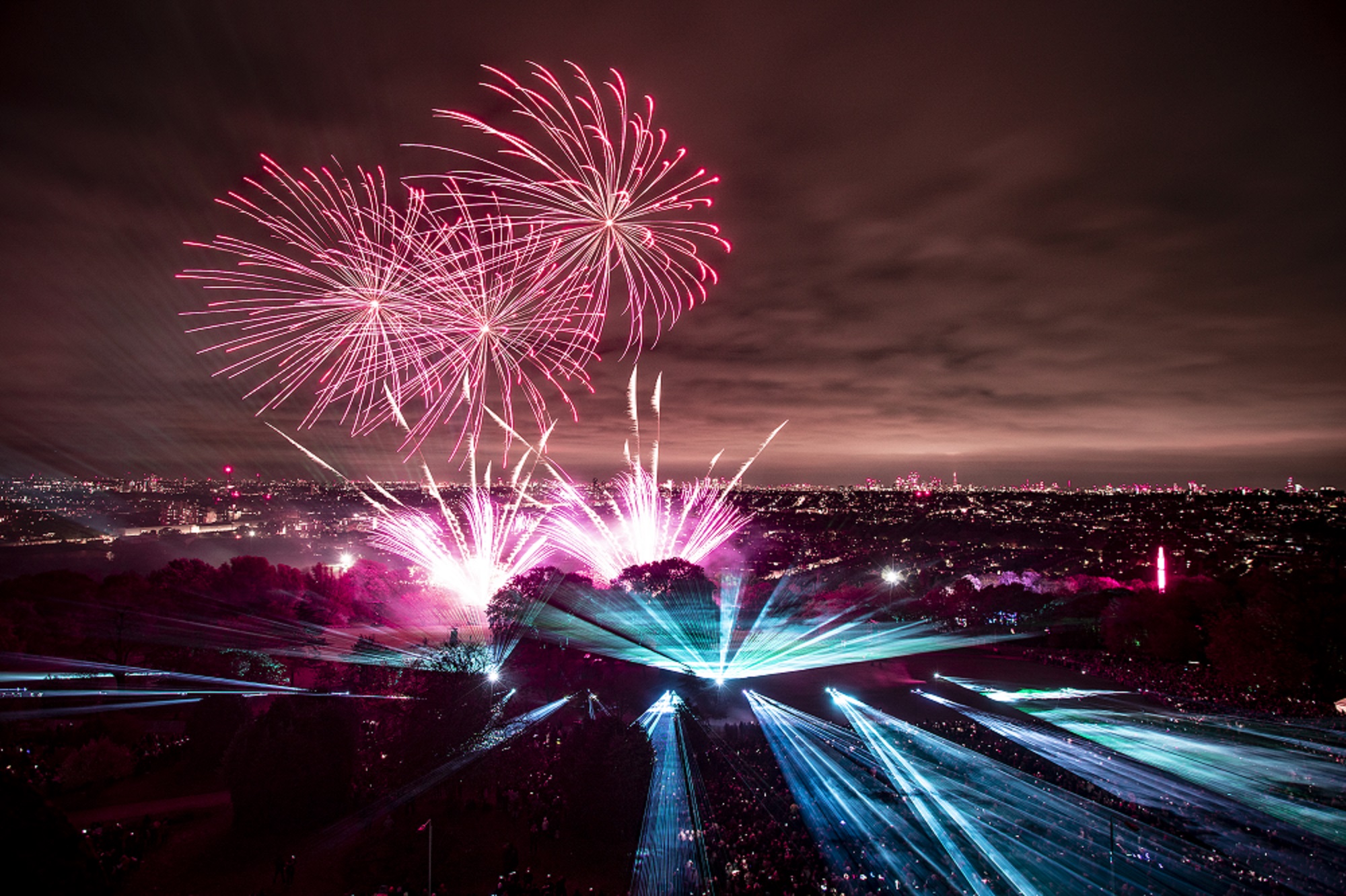Ally Pally's Fireworks Festival > Alexandra Palace