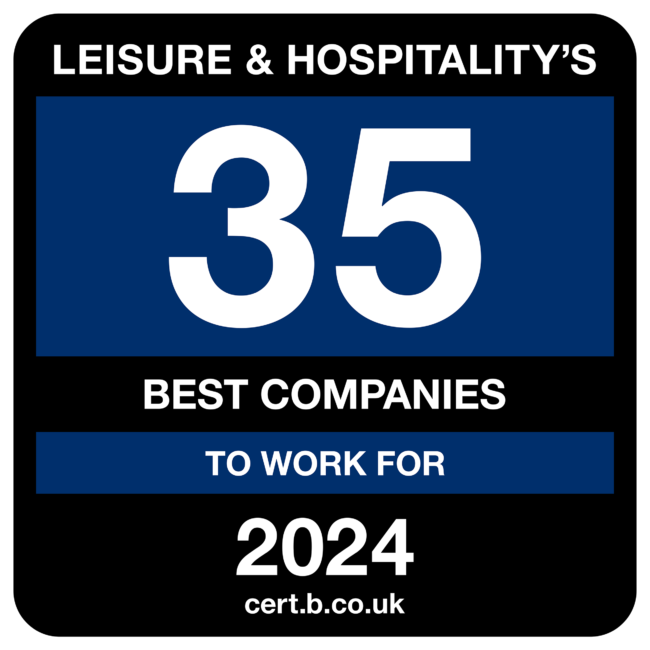 Leisure and hospitality's best companies to work for 2024. Number 35.